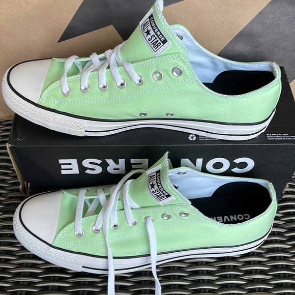 Converse CTAS OX VAPOR GREEN/WHITE/ MENS - Picture 2 of 16
